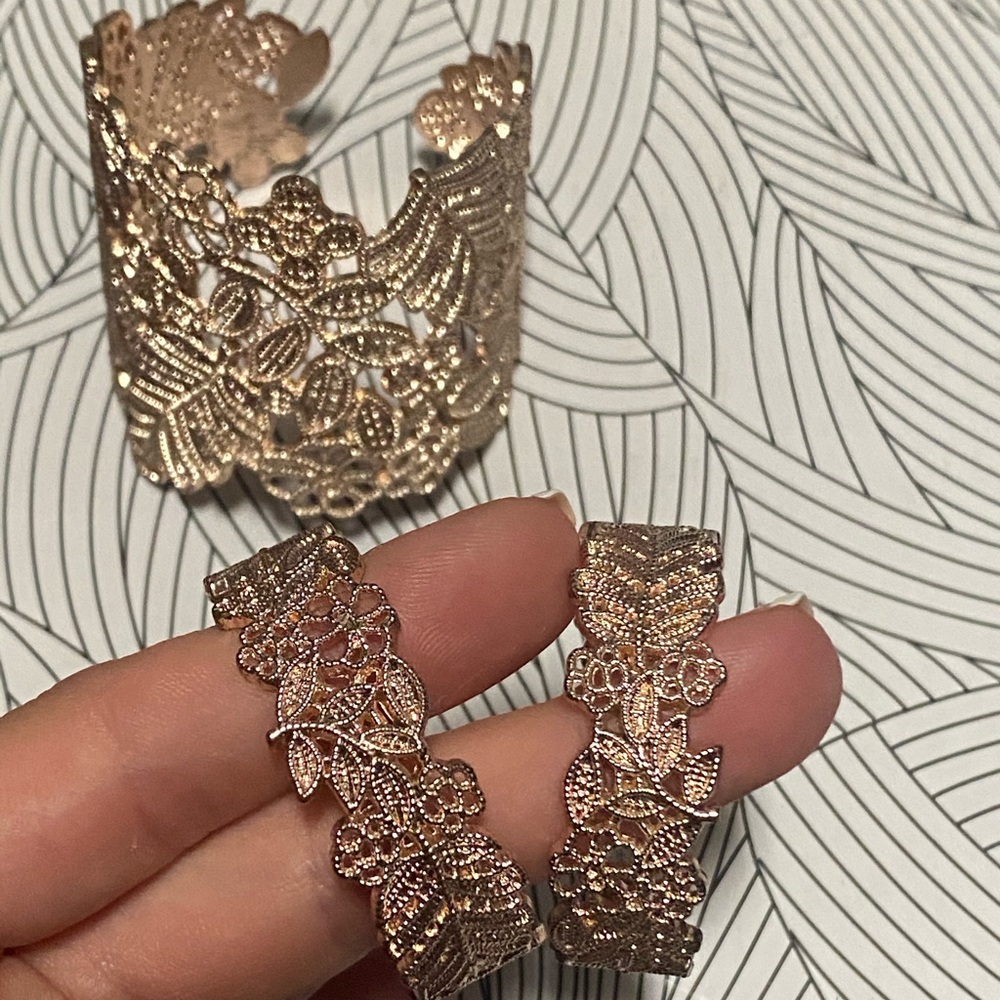Rose gold jewelry